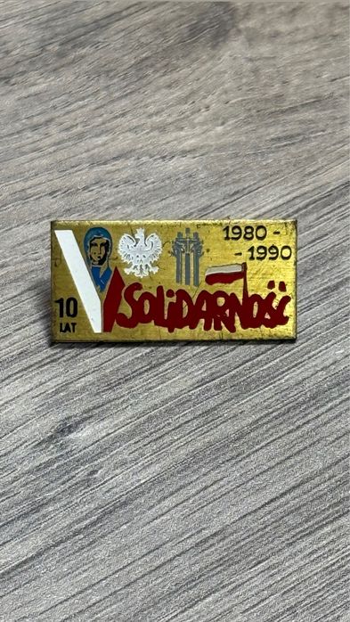 Значка „Солидарност“ (10 години – 1980–1990, Полша)