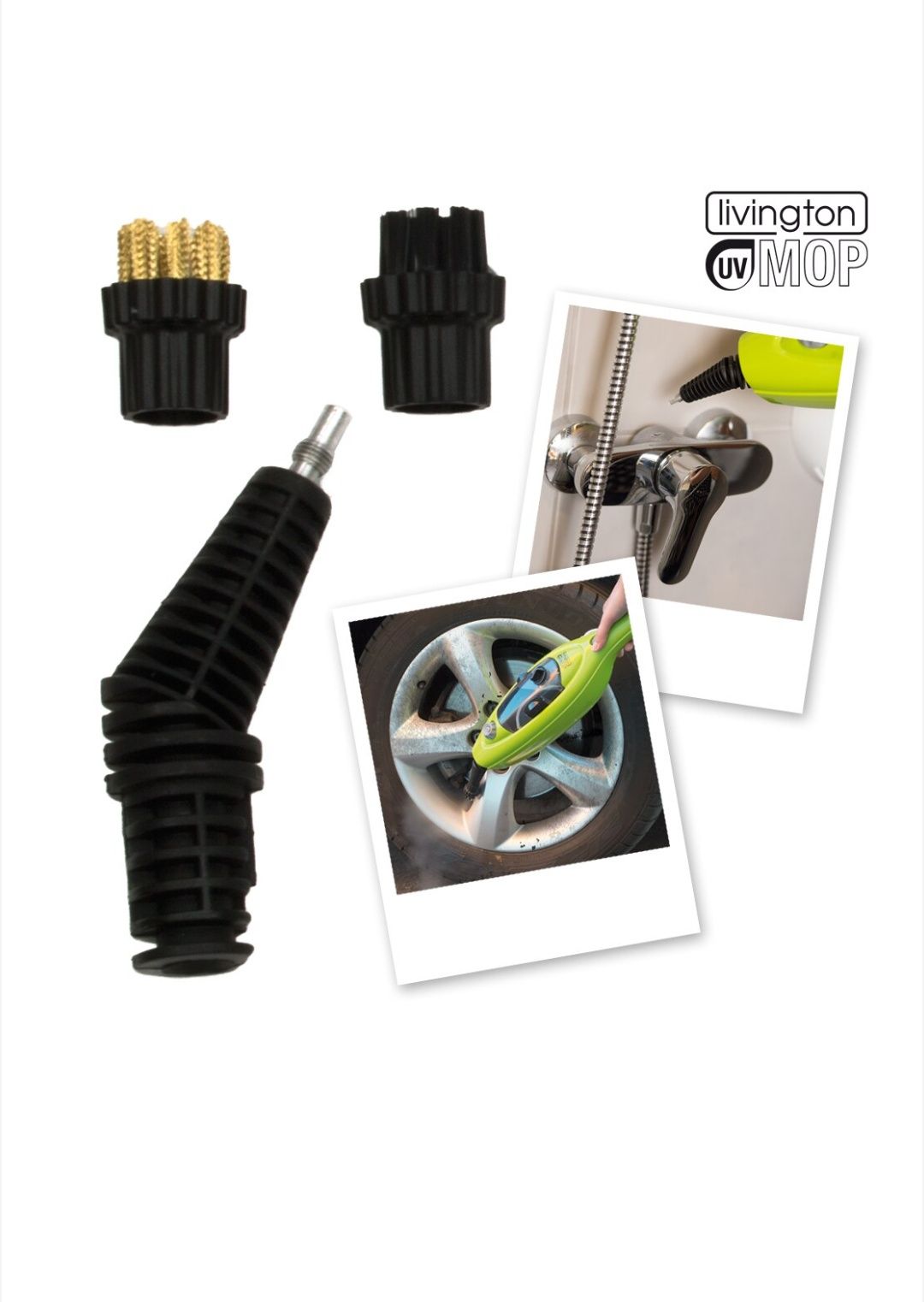 Livington UV Mop aparat de curatat cu aburi 8 in 1