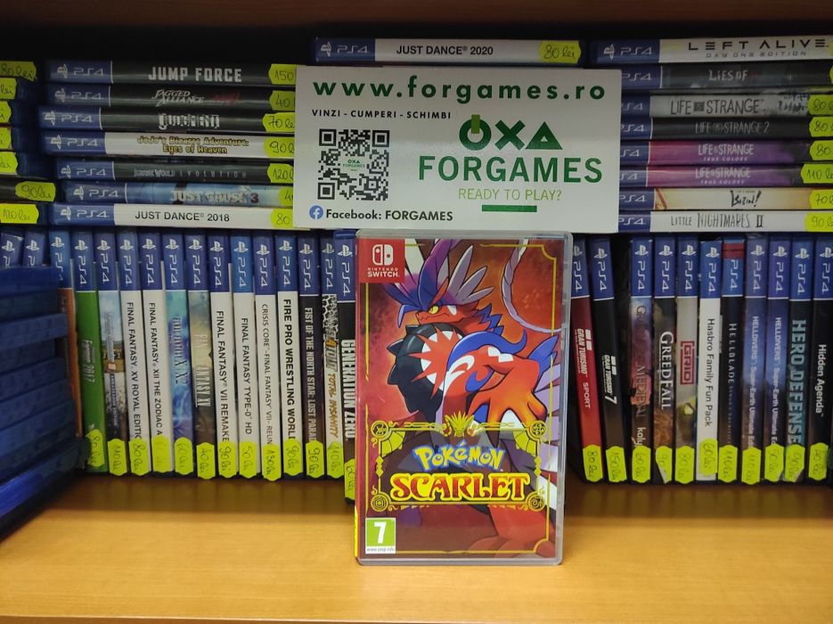 Pokemon Scarlet joc Nintendo Switch Forganes.ro