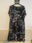 Rochie superba cu frunze