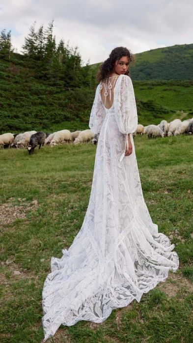 Rochie de mireasa Boho