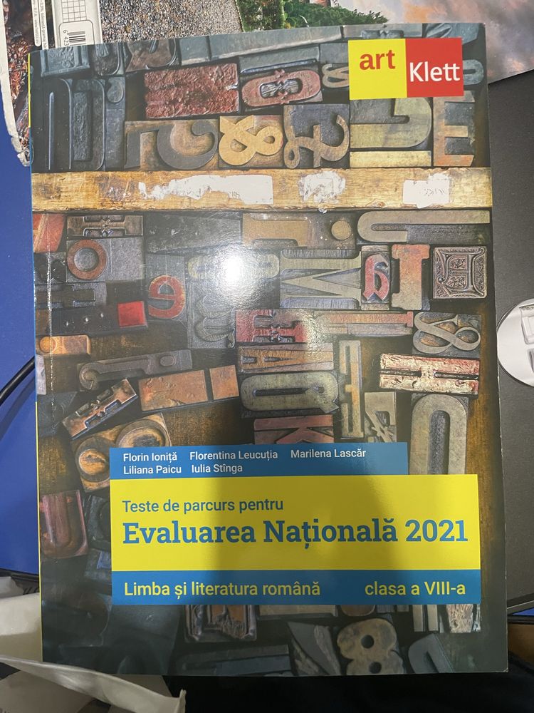 PACHET DE 11 CĂRȚI pentru Evaluarea Nationala, clasa a opta.