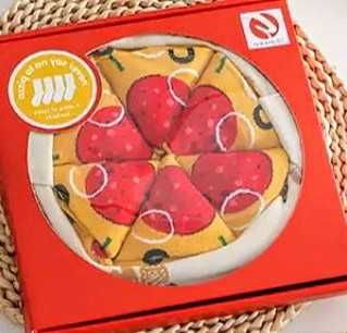Pizza socks box с 4 чифта чорапи