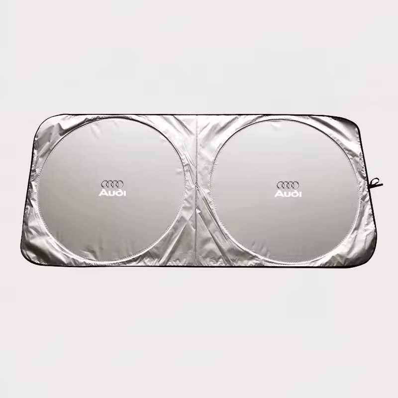 Parasolar AUTO Parbriz AUDI A3 A4 A5 A6 Q3 Q5, 140x70cm, Ultra Pliabil