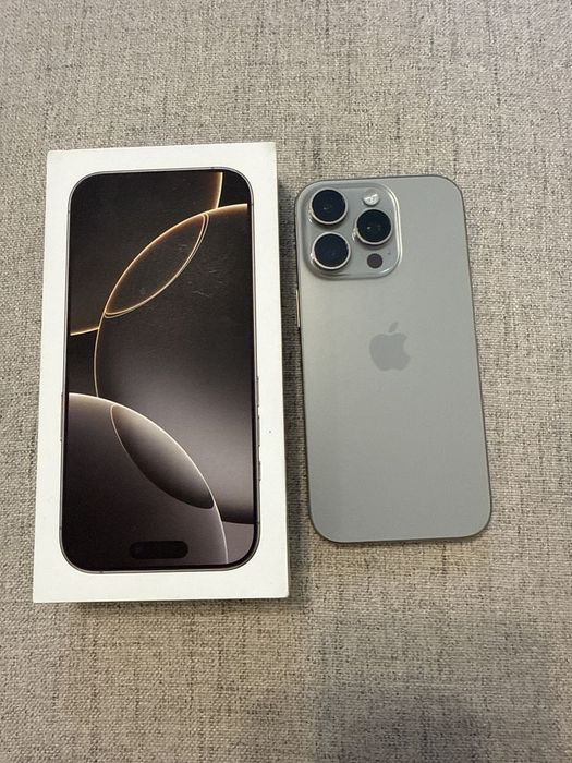 Iphone 16 pro natural titanium