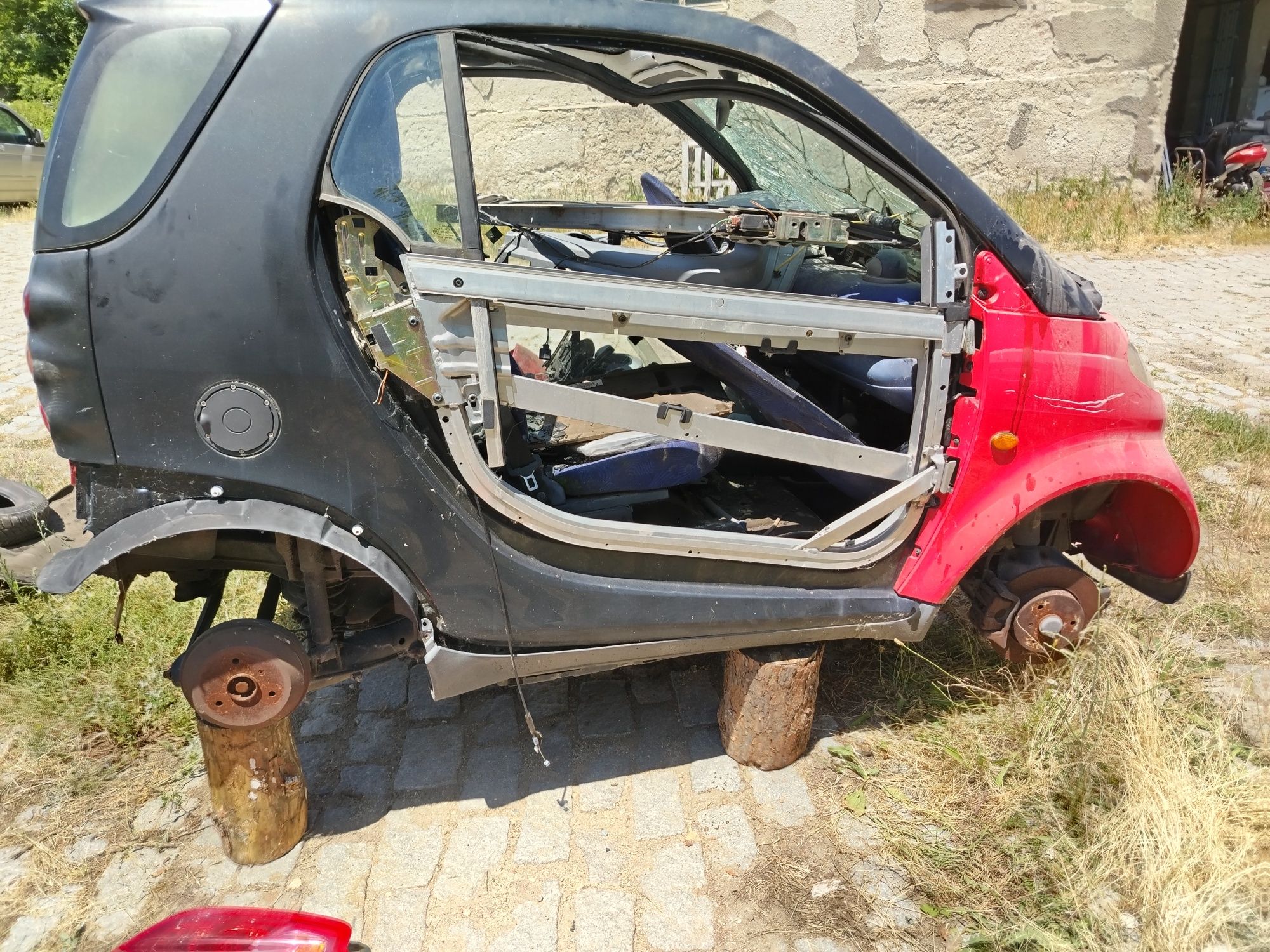Smart fortwo 0.6 и 0.7 на части
