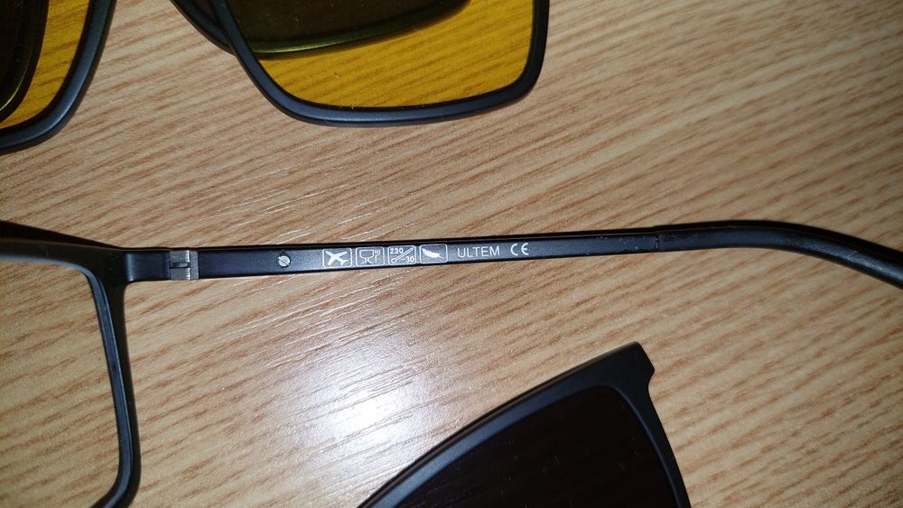 Ochelari material ULTEM, cu clip on