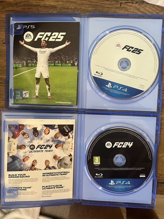 FIFA 25 и 24 за ПС 4