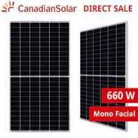 Panouri fotovoltaice/solare 660 Wp Mono Canadian Solar