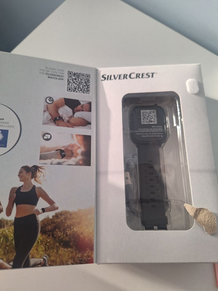 Smartwatch SilverCrest Activity Tracking negru