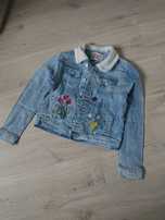 Jacheta/geaca denim Matalan, fete 10-11 ani