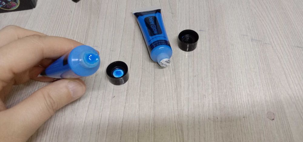 Неоновый грим, 5 цветов