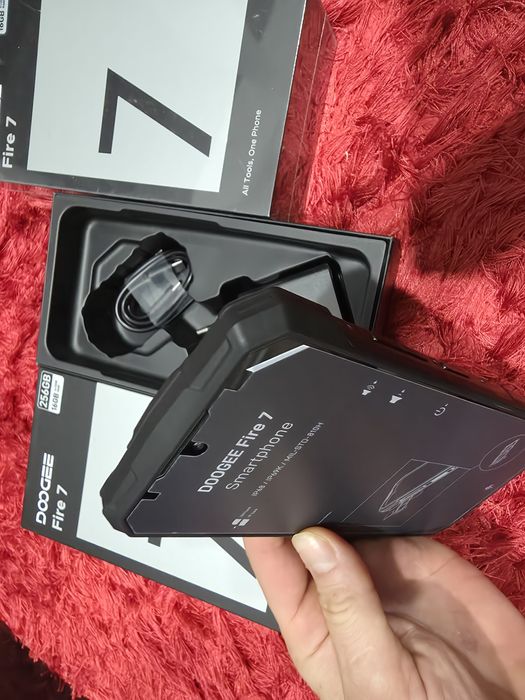 -Doogee Fire 7, Nou, 256Gb, 4Ram+12 extins, telefon de munca rezistent