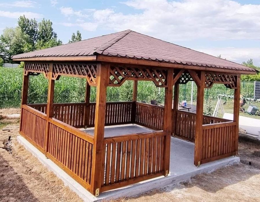 Mobilier pentru gradina foișoare și pergole detalii la telefon