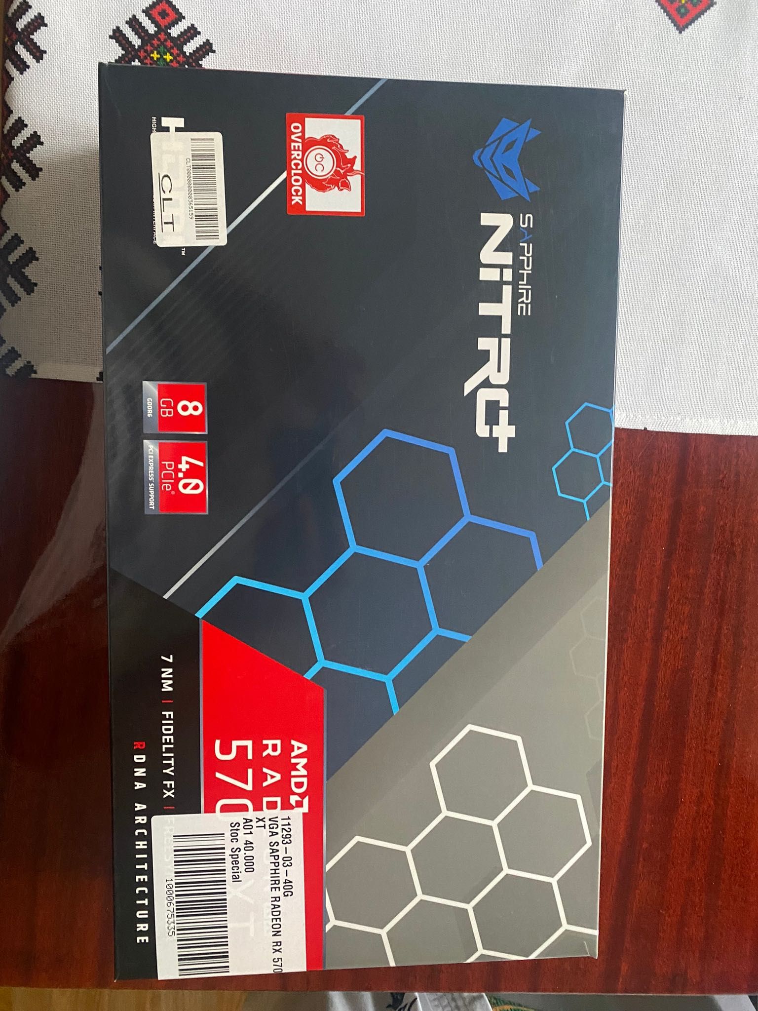 Placa video Sapphire NITRO+ RX 5700 XT, 8GB GDDR6, 256 bit