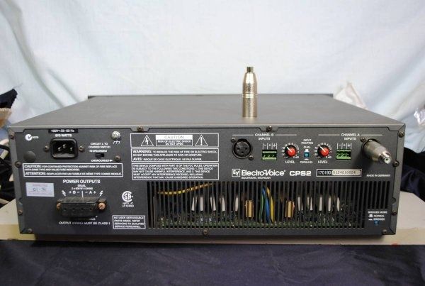 Electro Voice CPS 2 stereo amplifier