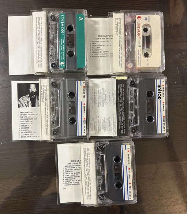 Аудио касети - ERIC CLAPTON