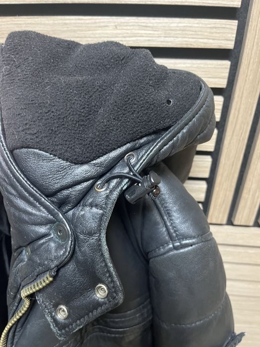 SHOTT New York City - Зимно кожено яке Bomber  размер М / Оригинал