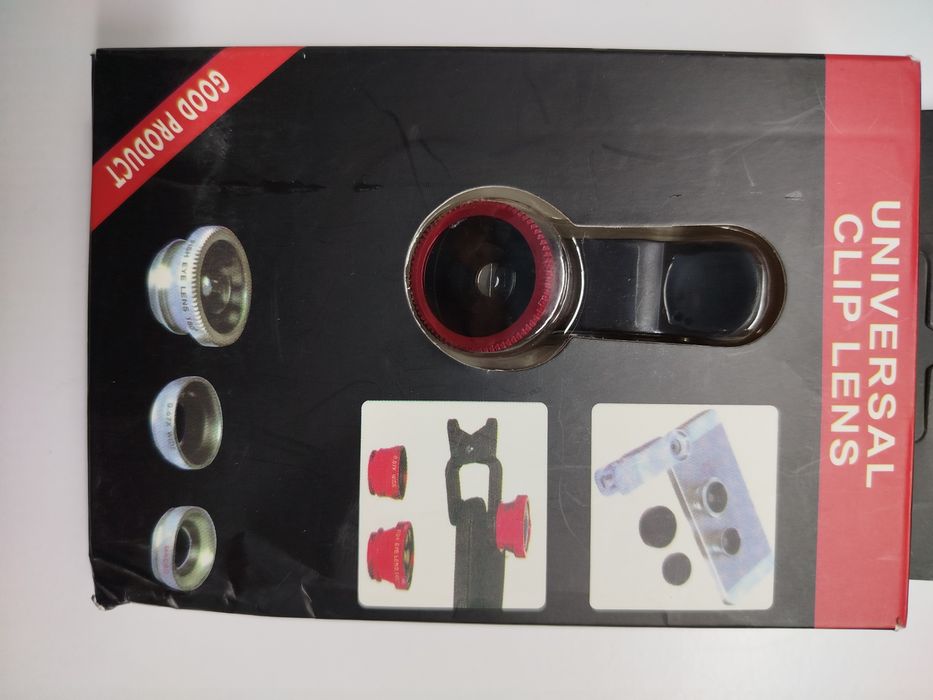 Set obiective pentru telefon nou sigilat