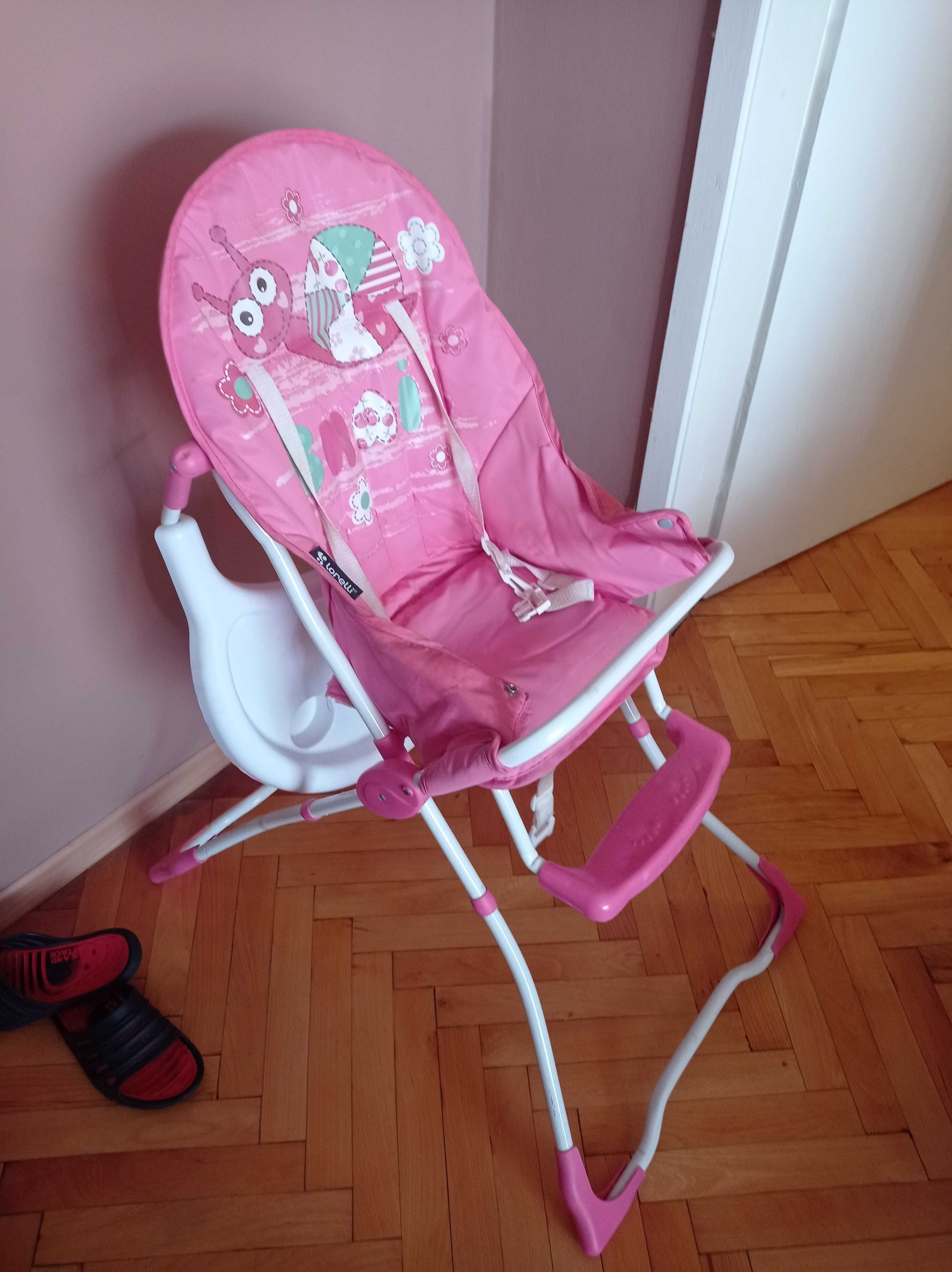 Детска количка и стол за хранене