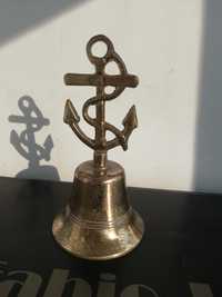 clopot naval alama/bronz ancora marina, vintage, colectie, cadou