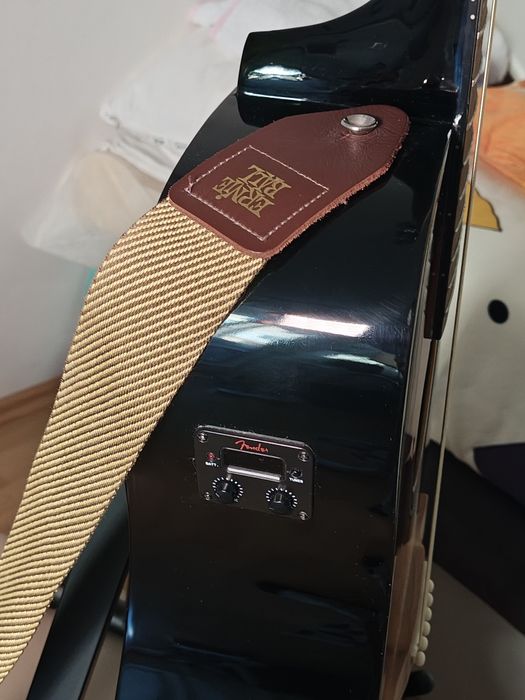 Chitara electro acustica Fender FA-125CE Dreadnought SB CA NOU + acc