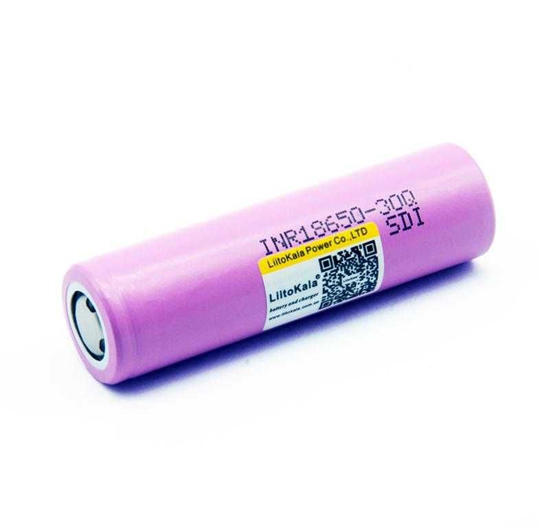 ФотоВолт Оригинал LiitoKala® 3.7v Батерия 18650 ±Пластинка 30A 3000mAh