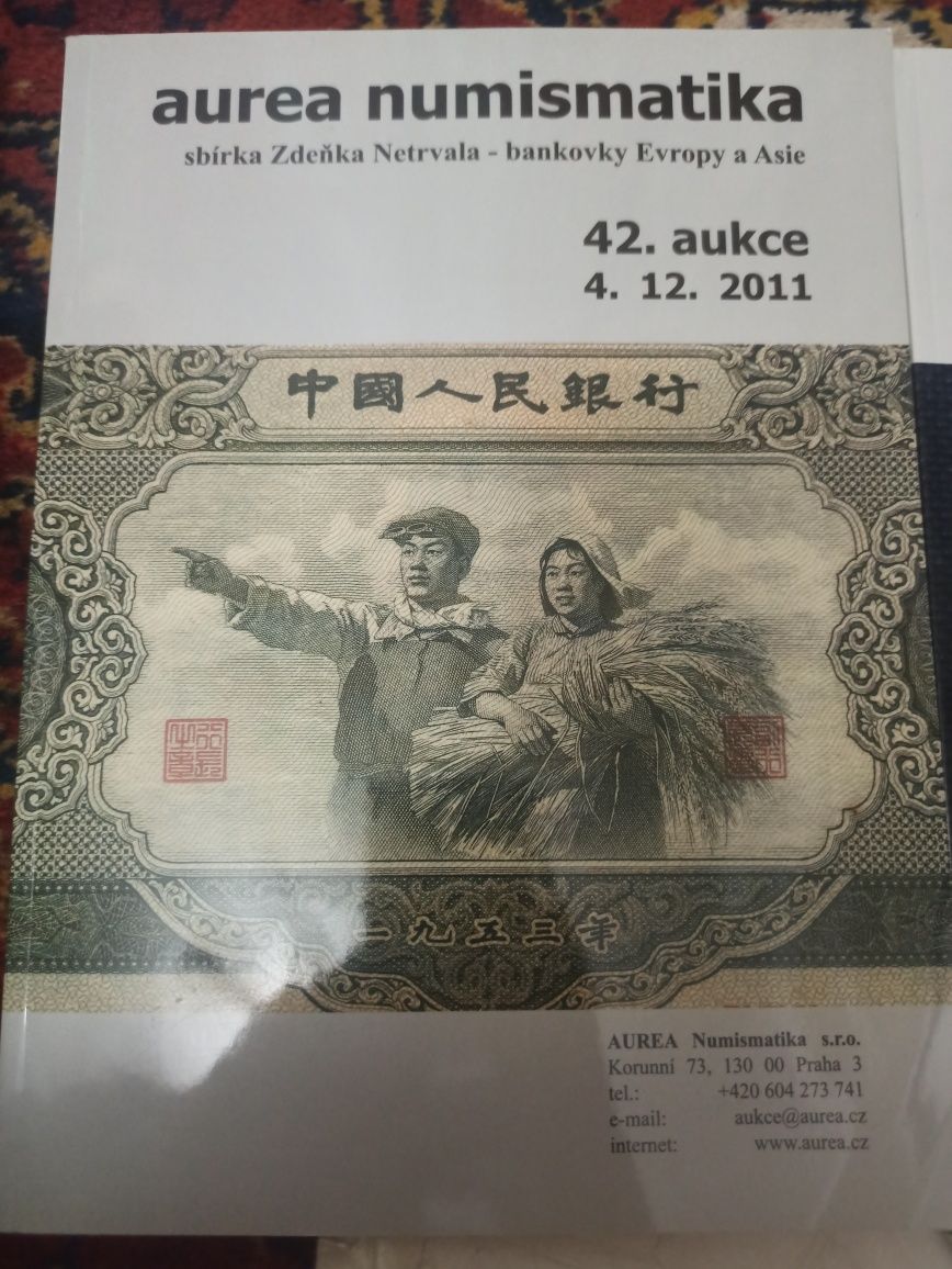 Книги аукционные , для коллекционеров юристов и нунизматов на чешском.