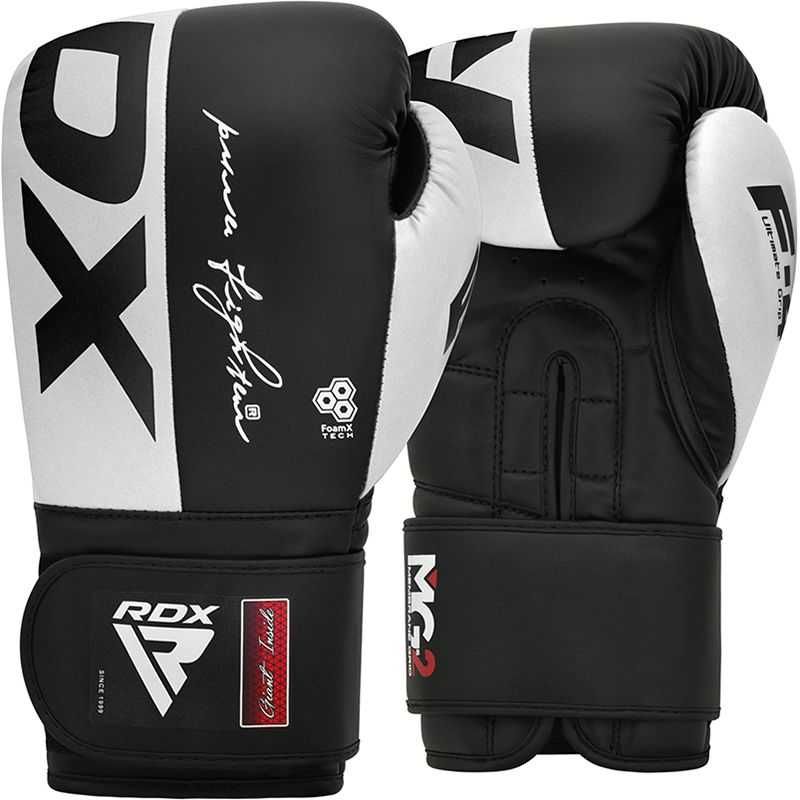 Боксови Ръкавици RDX Boxing Sparring Gloves White, Ръкавици за Бокс