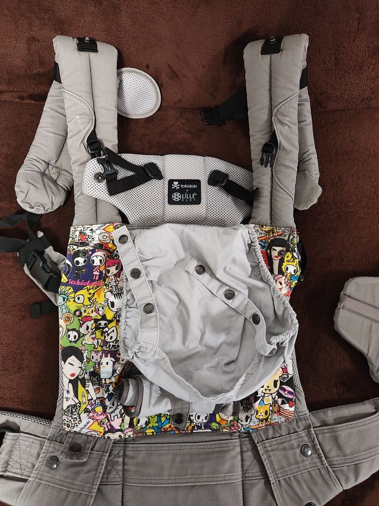 Ергономична раница за бебеносене Lillebaby с принт tokidoki