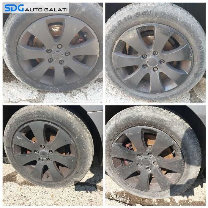 Set 4 Jante Roti Aliaj 5x112 205 55 16 R16 Volkswagen Golf 6 2008 - 2014 [0248]