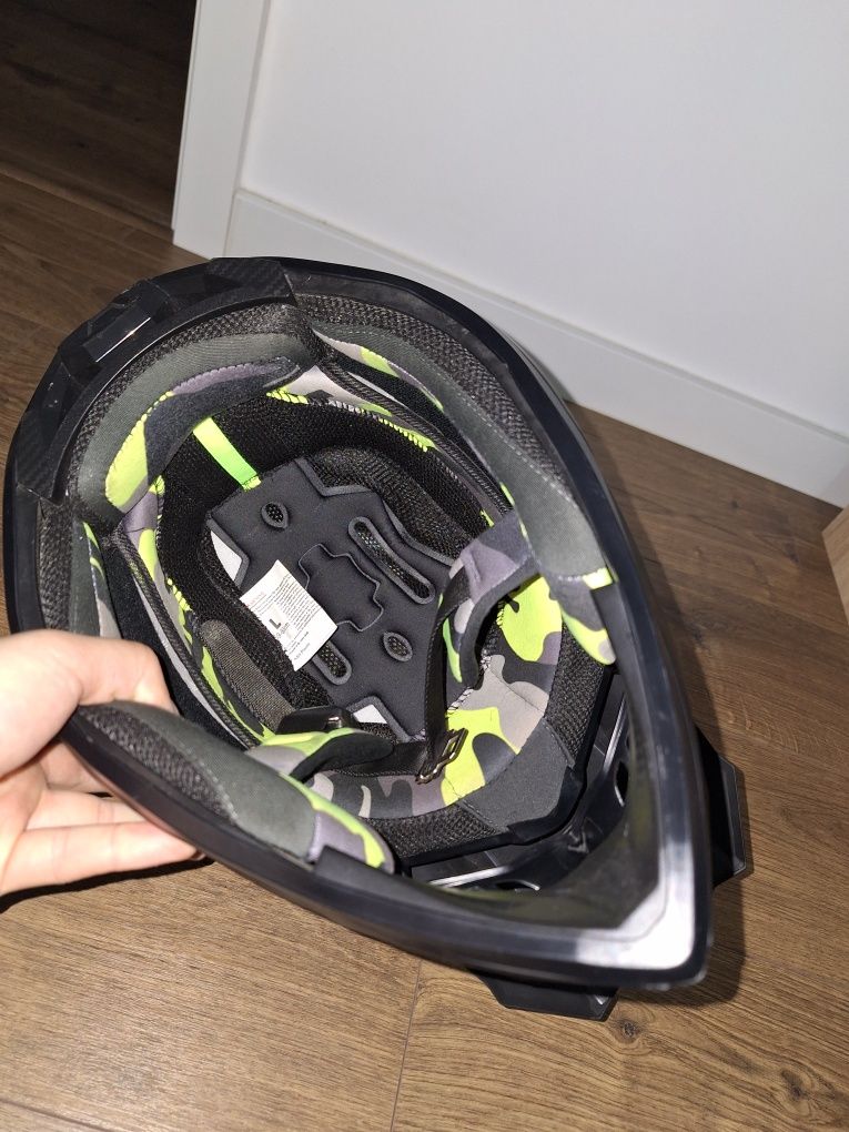 Pachet Casca SILVIS MTB L Negru mat + ochelari Wedze