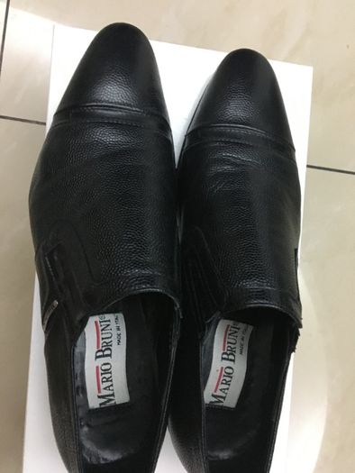 Pantofi piele "Mario Bruni" exceptionali+cadou camasa