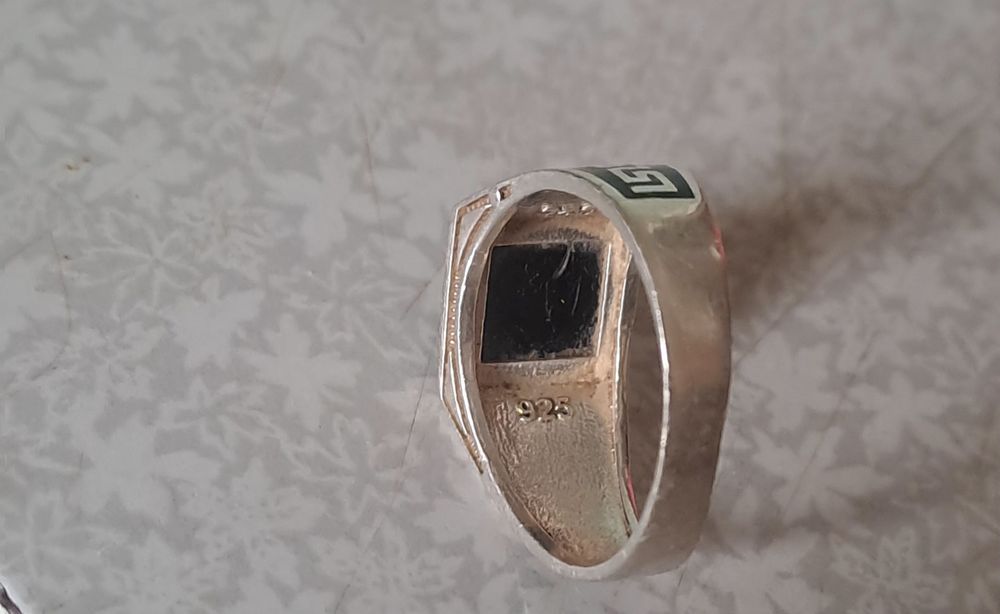 Кольцо  серебро марка 925