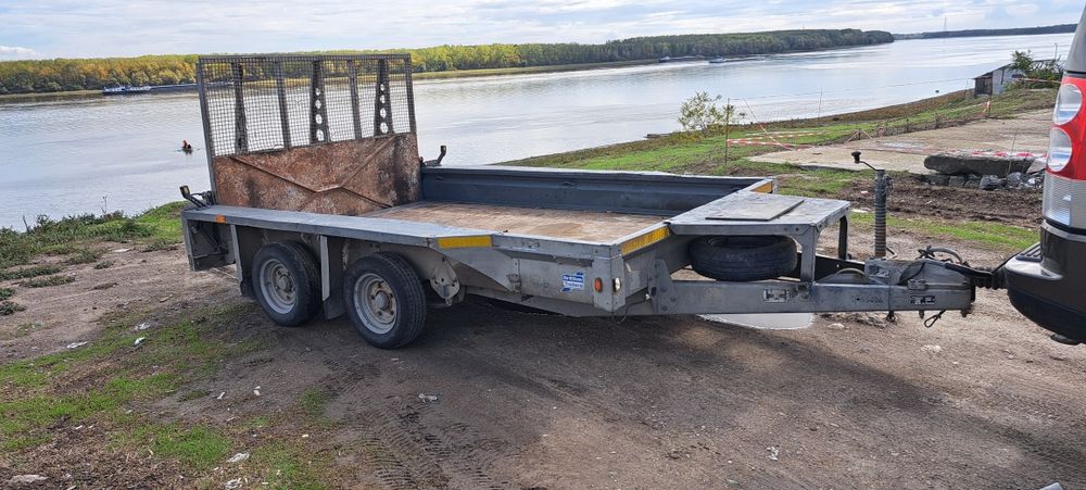 Remorca 3500kg trailer 3.5T pt utilaje, miniexcavator
