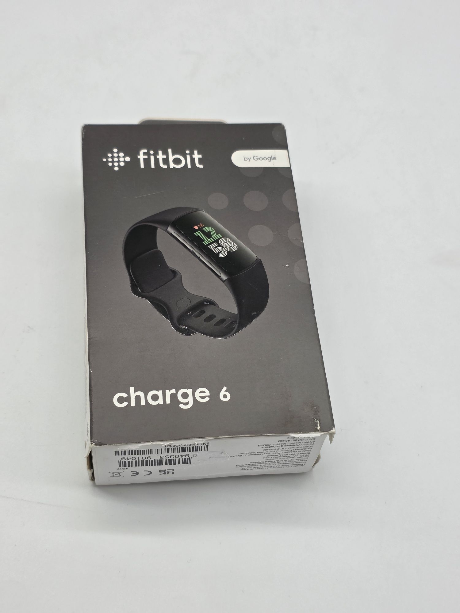 Bratara Fitness Fitbit Charge 6 GPS Glonass Bluetooth NFC Negru, nou
