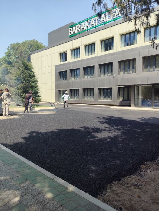 Asfalt ishlari | Асфальт ишлари | Asfalt yotqizish xizmati | ABZ-5