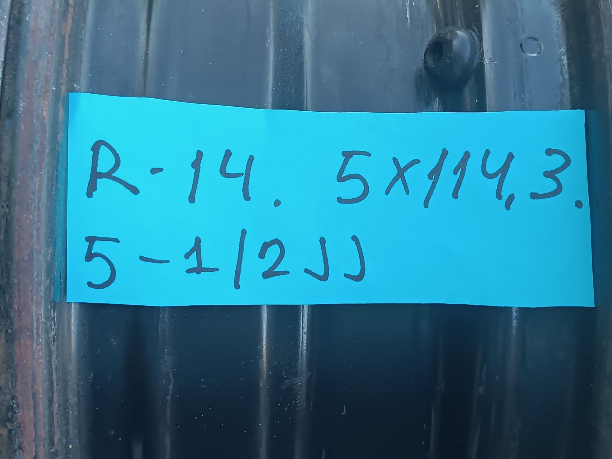 R-14 оригинал диск от Мазда 626 переходка,штамп диск.