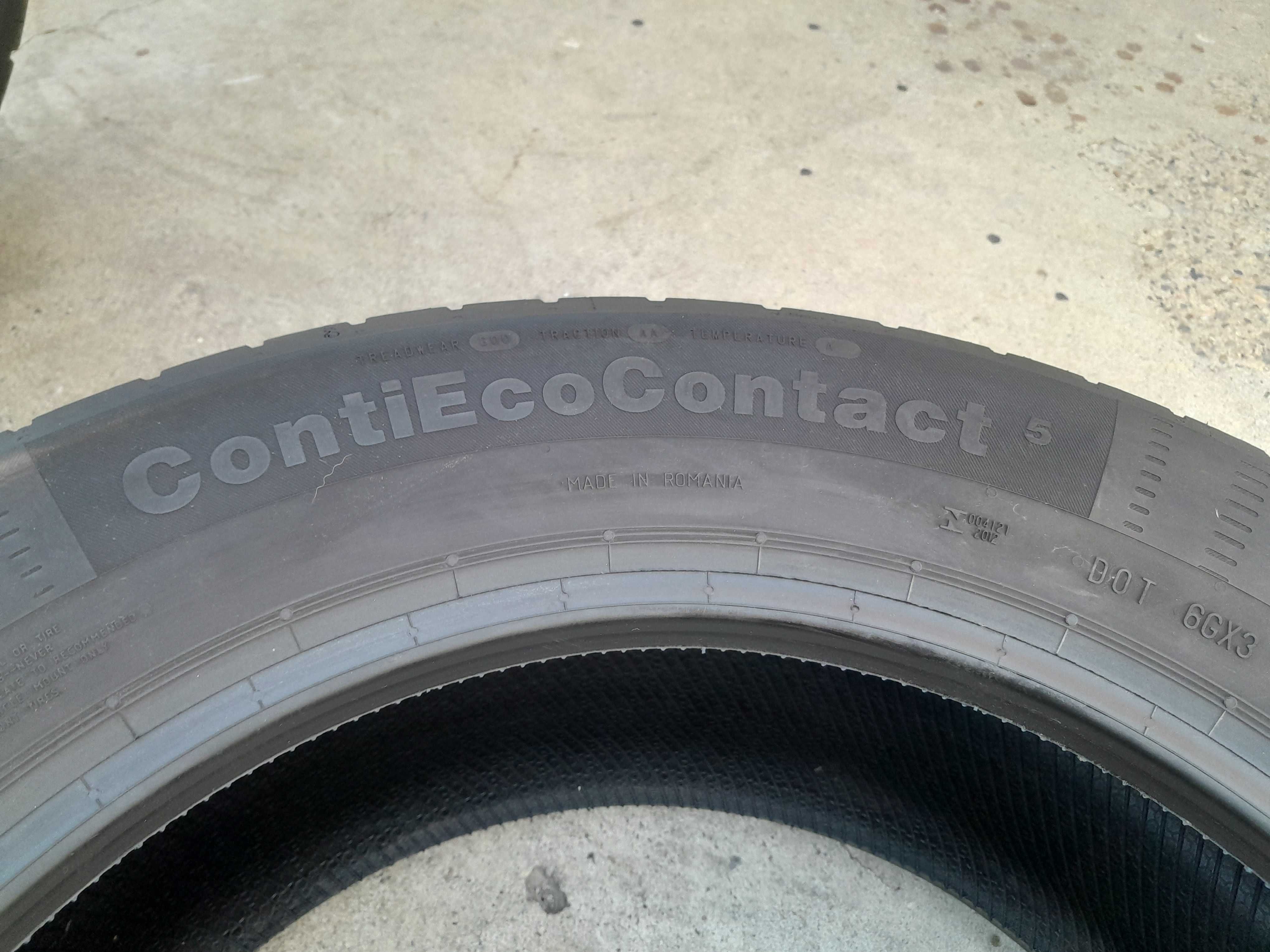 Set 4 anvelope de vara 205 60 16 continental ecocontact 5 cu 7,5 mm