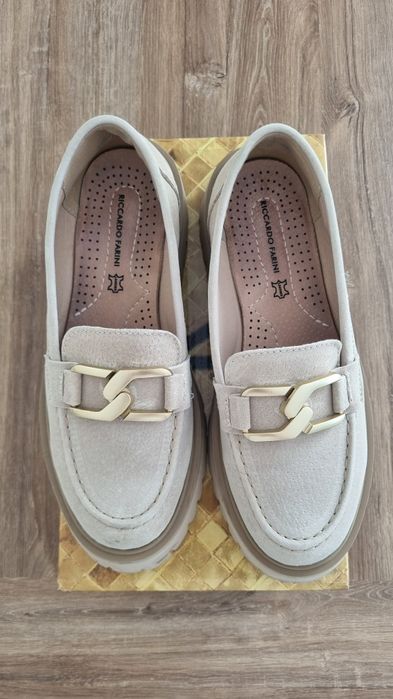 Ежедневни бежови обувки