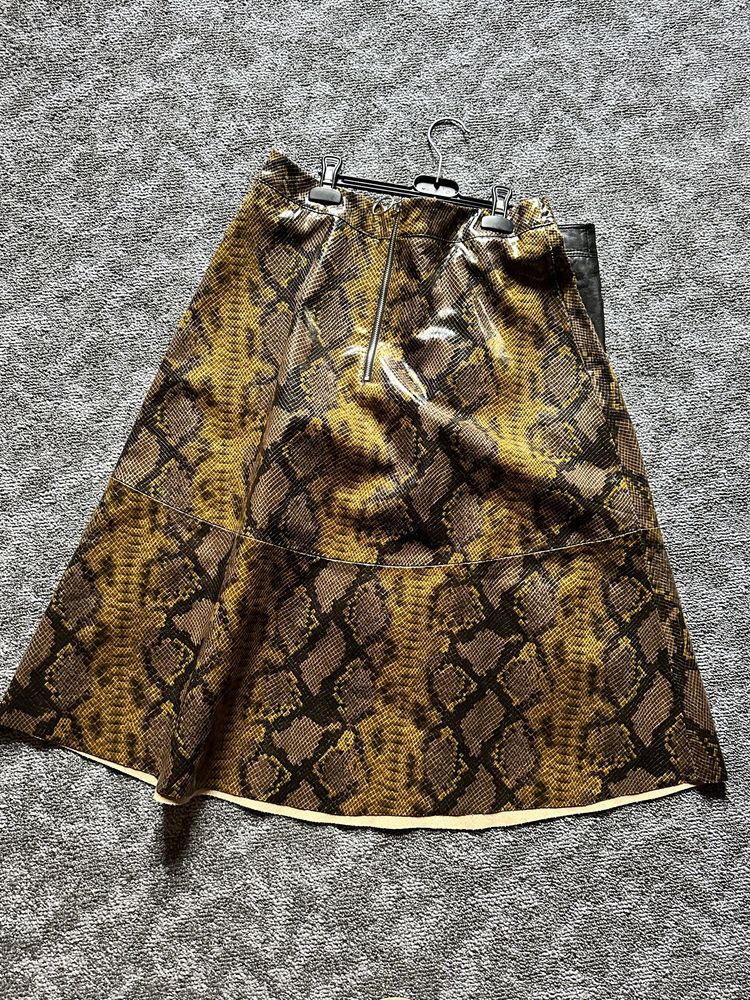 Fusta Zara snake print, ca noua, impecabila