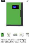 Invertor solar OFFGRID  +4 baterii