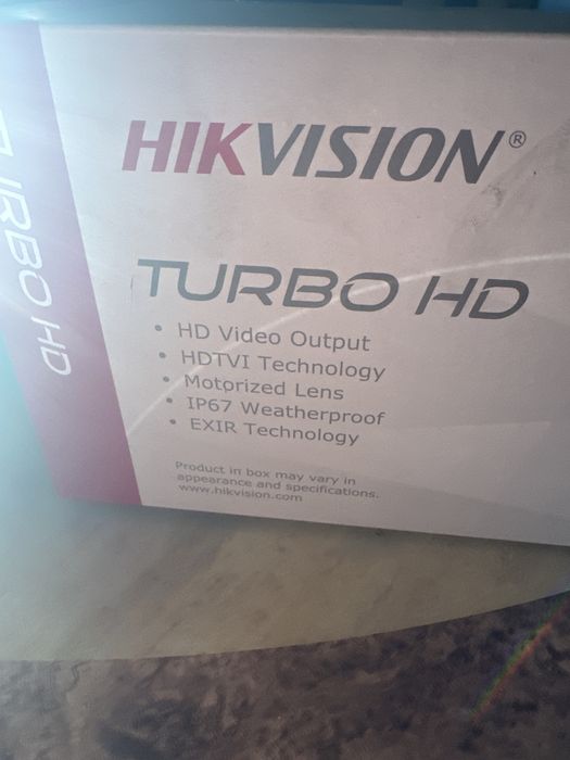 2 camere Hik Vision 4K Motorizate VF,8MP ,IR80 m