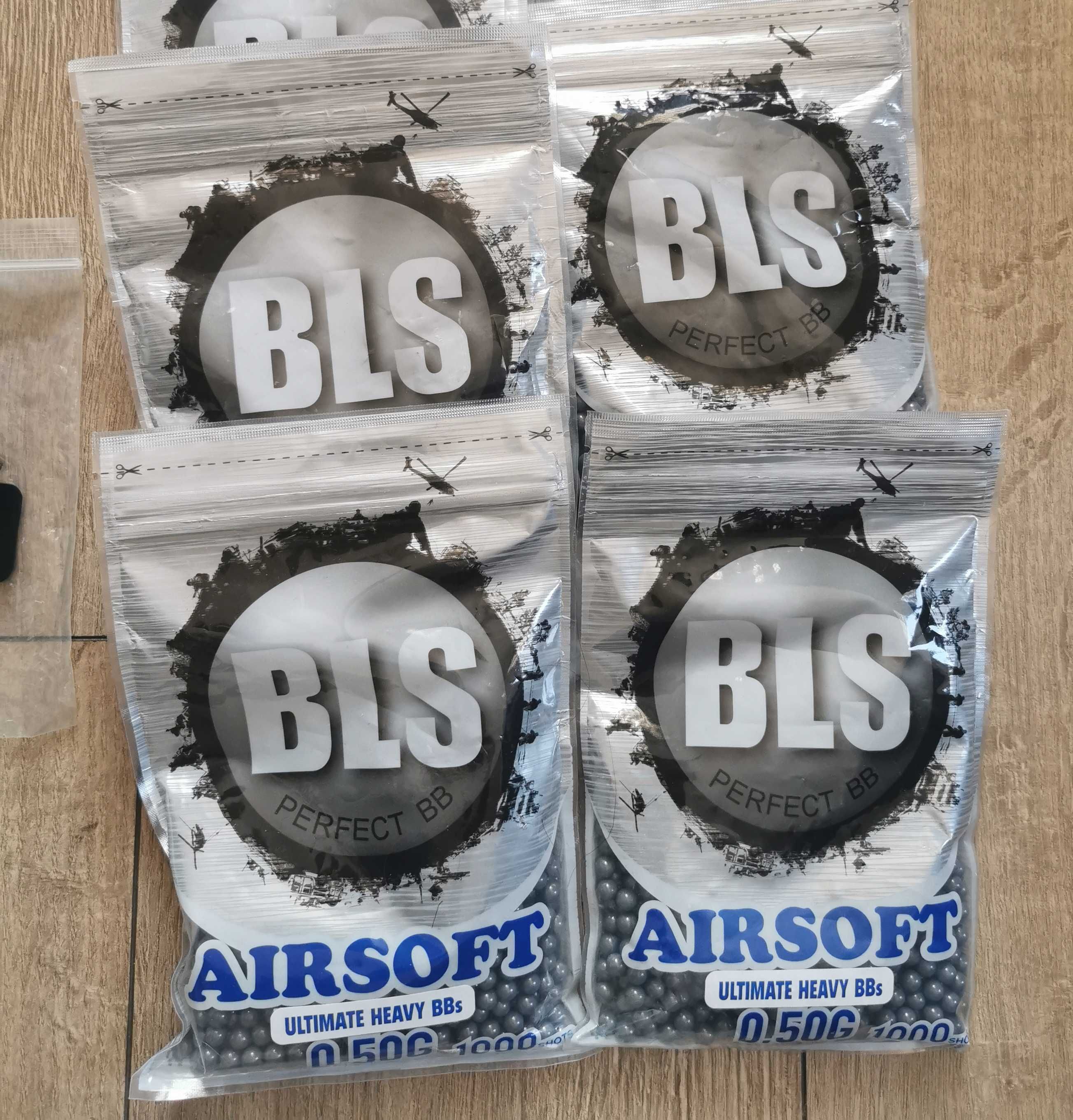 Еърсофт Airsoft топчета за снайпер  BLS  0.50 гр.