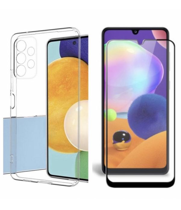 Husa Super Case + Folie Sticla Samsung A13/A23/A15/A25/A24/A16/A17/A07