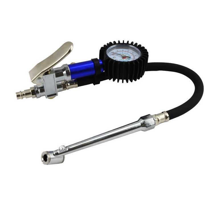 Пистолет с манометър за помпене на гуми - T678