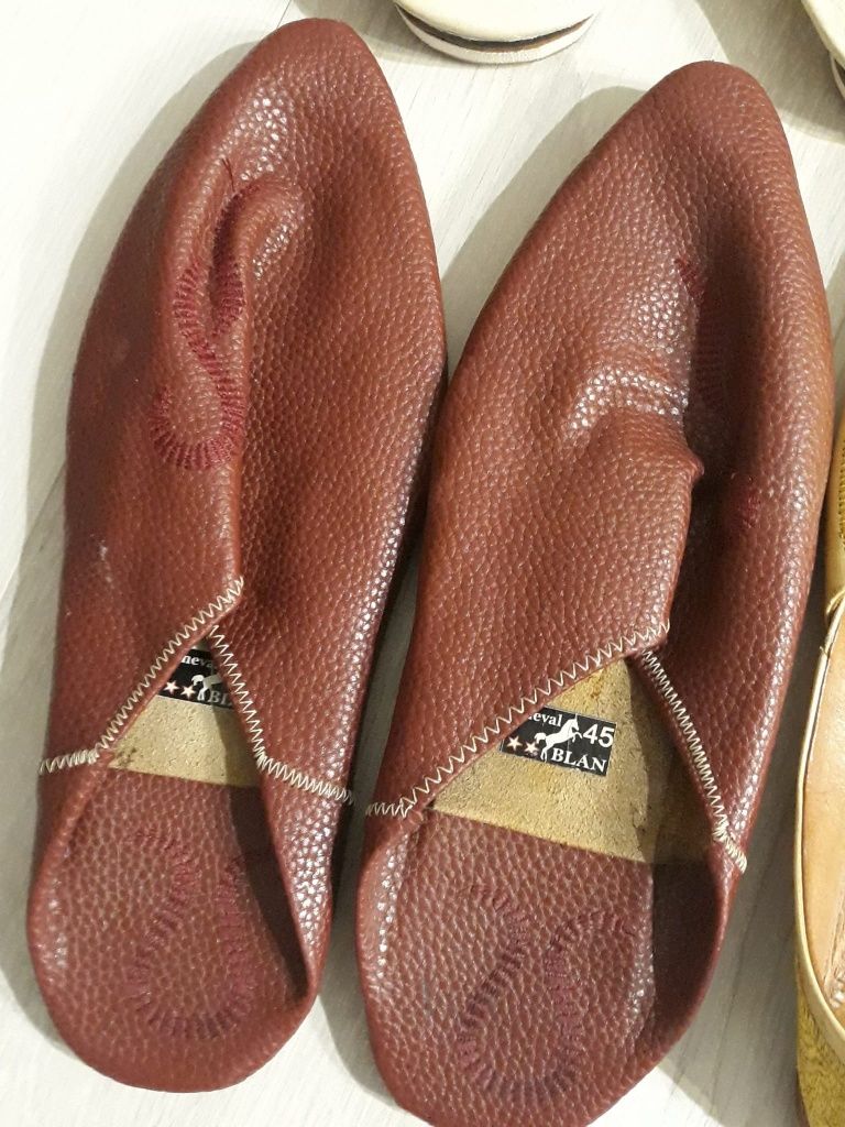 Papuci orientali khussa, bărbătești