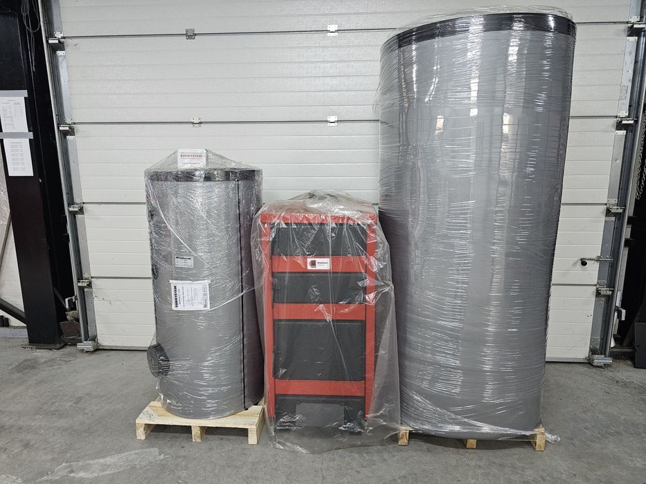 Centrala lemne Wubben+puffer 1000 ltr+boiler