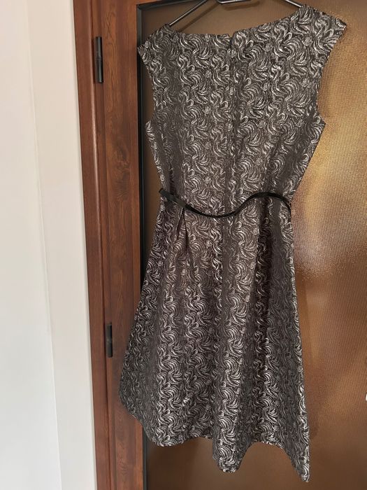 Дамска рокля - сребриста