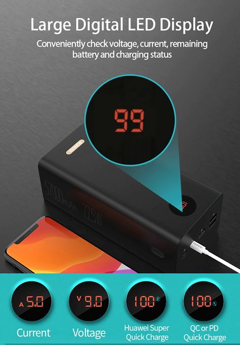 Baterie externă 60000 mAh Romoss PEA60